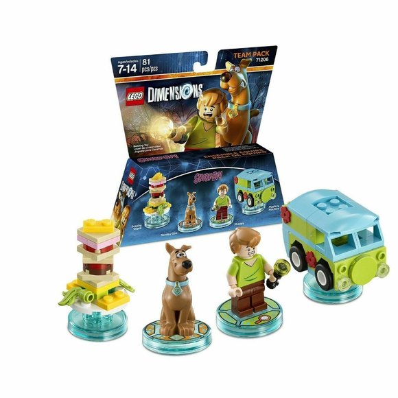 Lego Dimensions Scooby Doo team pack 71206 BRAND NEW SEALED BOX multi platform - Picture 2 of 2